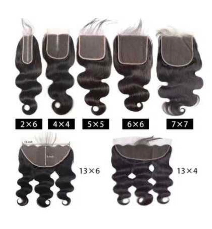 HD Lace Closures & Frontals